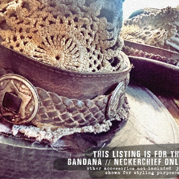 1 LEFT // distressed scrap bandanas - Picture 7 of 17